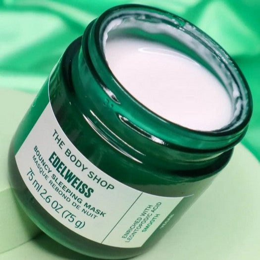 The Body Shop Edelweiss Bouncy Sleeping Mask Nachtmaske 75 ml