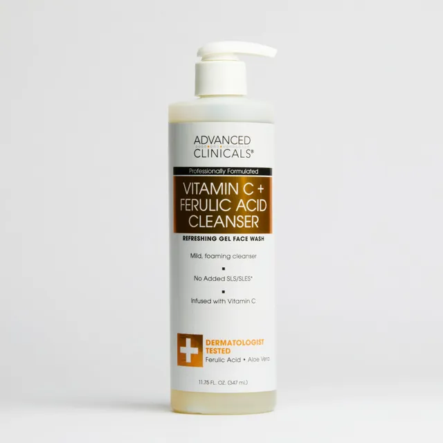 Advanced Clinicals Vitamin C Ferulic Acid Cleanser Reinigungsgel