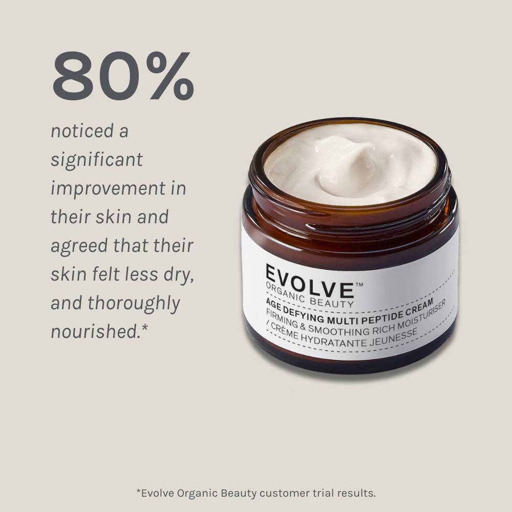 Evolve Organic Beauty Age Defying Multi Peptide Cream Duo 2x Gesichtscreme