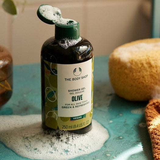 The Body Shop Olive Shower Gel Duschgel 250 ml Olivenöl Aloe Vera