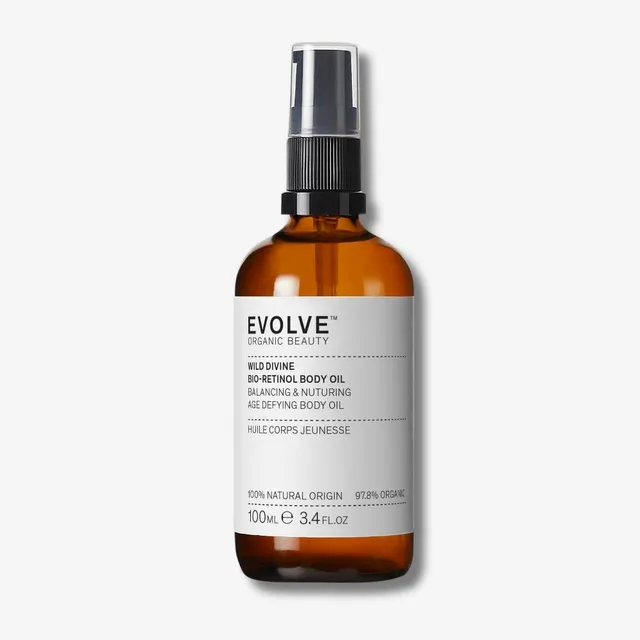 Evolve Organic Beauty Wild Divine Bio-Retinol Körperöl Rose Kakao