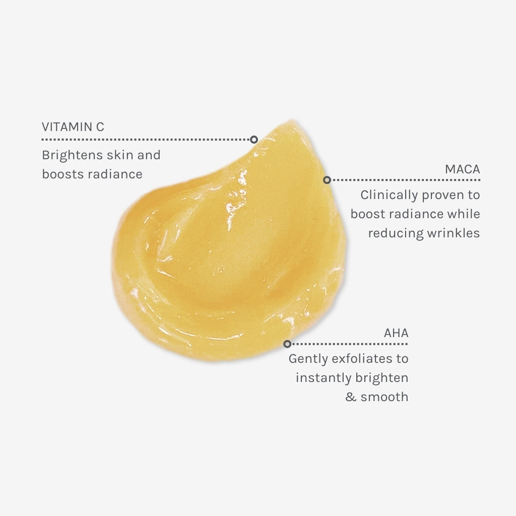 Evolve Organic Beauty Miracle Vitamin C AHA Gesichtsmaske Glow