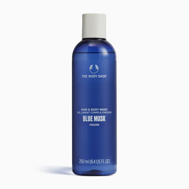The Body Shop Blue Musk Hair & Body Wash 250 ml Moschus