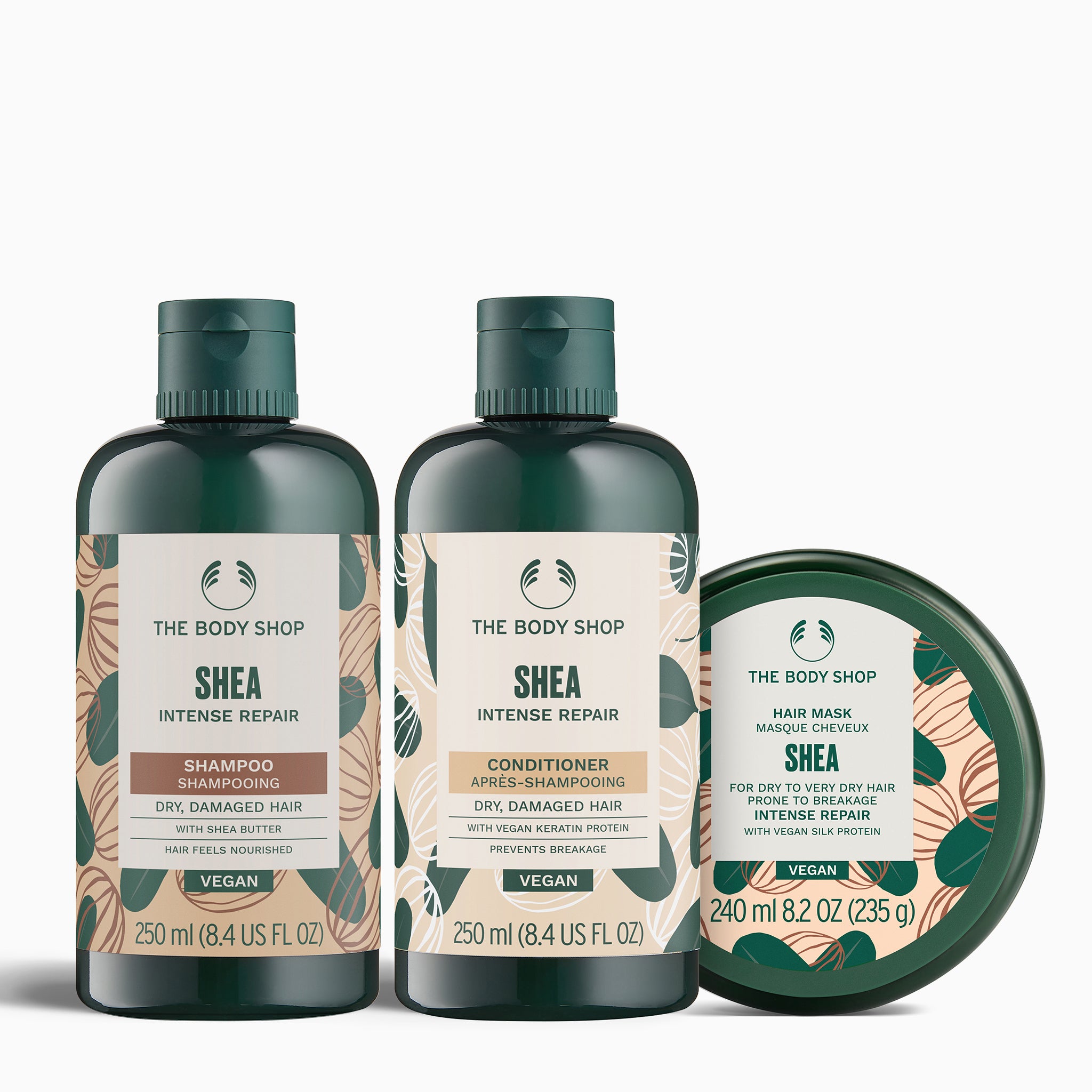 The Body Shop Shea Intense Repair Trio Haarset 3-teilig