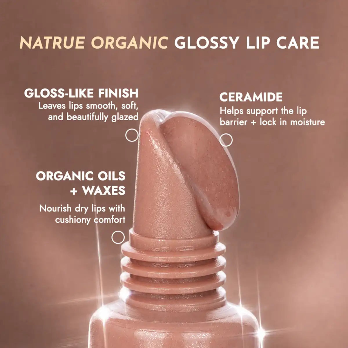 Alteya Lip Care Lip Butter Nude Toffee Brown 10 ml