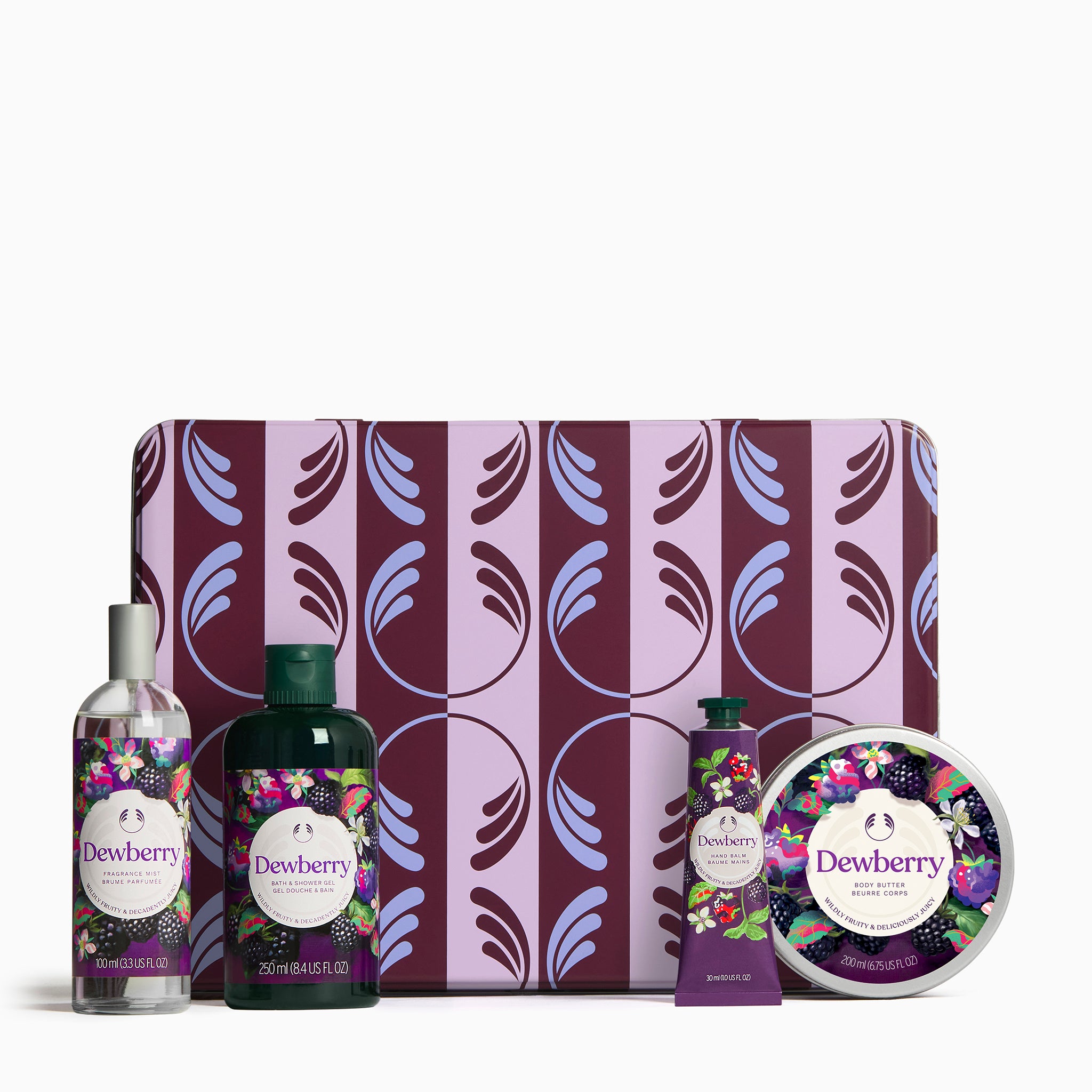 The Body Shop Dewberry Collection Geschenkset Körperpflege 4-teilig