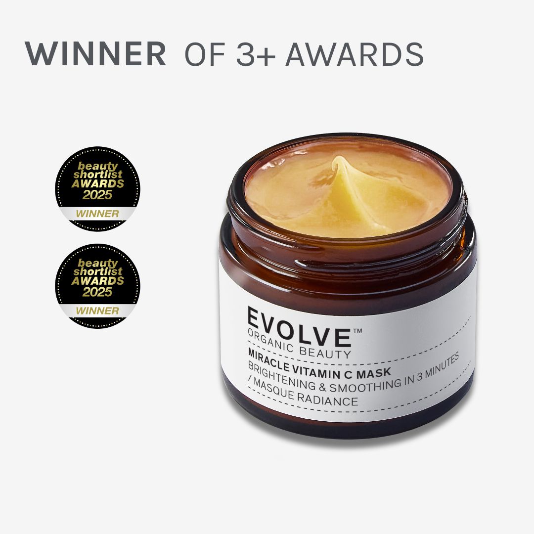 Evolve Organic Beauty Miracle Vitamin C AHA Gesichtsmaske Glow