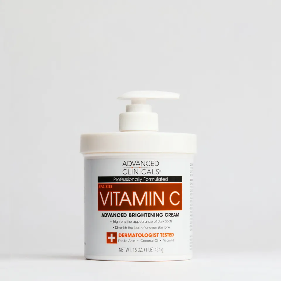 Advanced Clinicals Vitamin C Body Cream Körpercreme 16oz Aufhellend