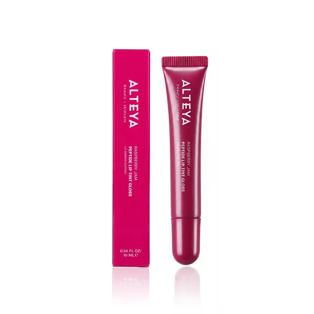 Alteya Lip Care Peptide Lip Tint Gloss Raspberry Jam 10 ml