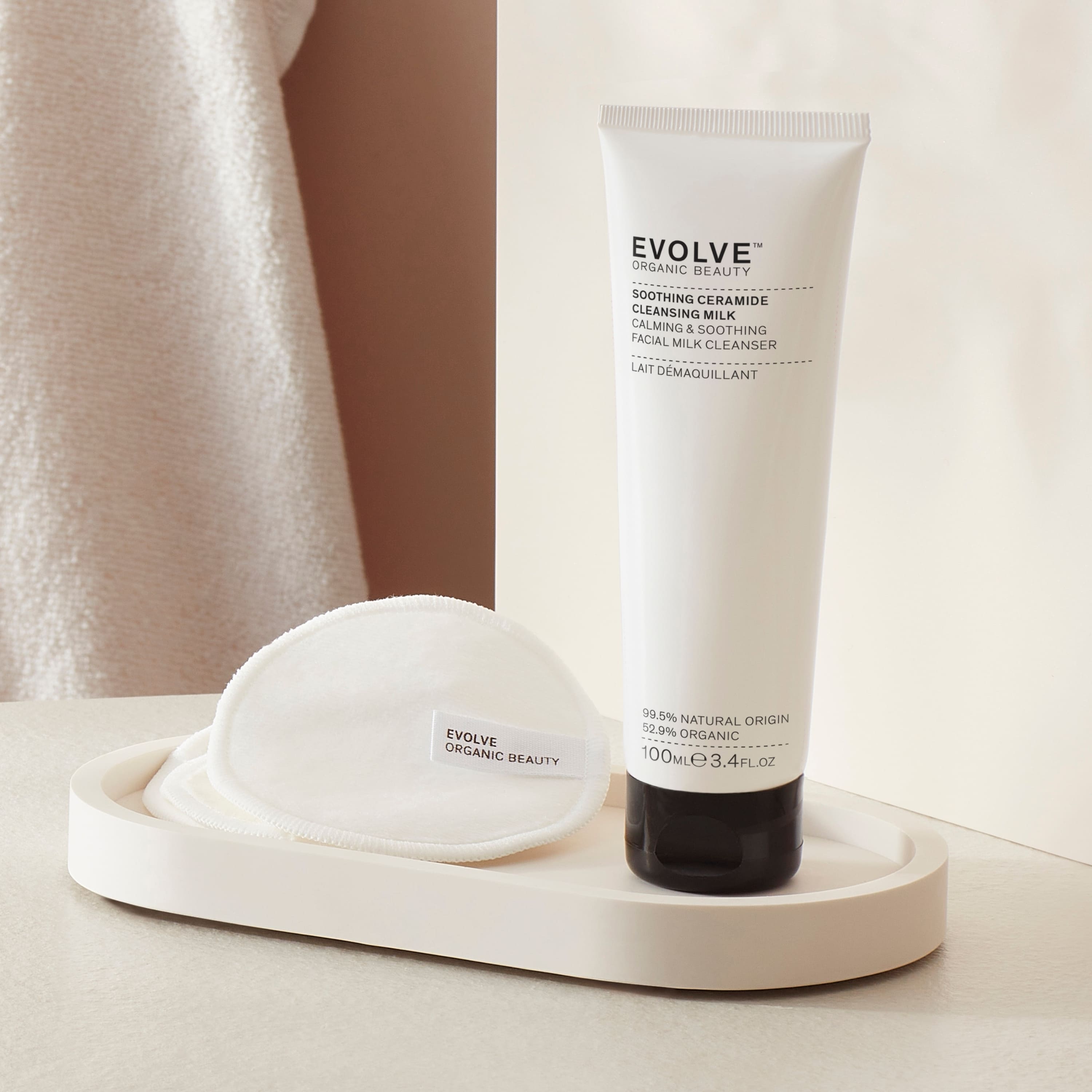 Evolve Natural Cleansers Reinigungsmilch Ceramide Haut