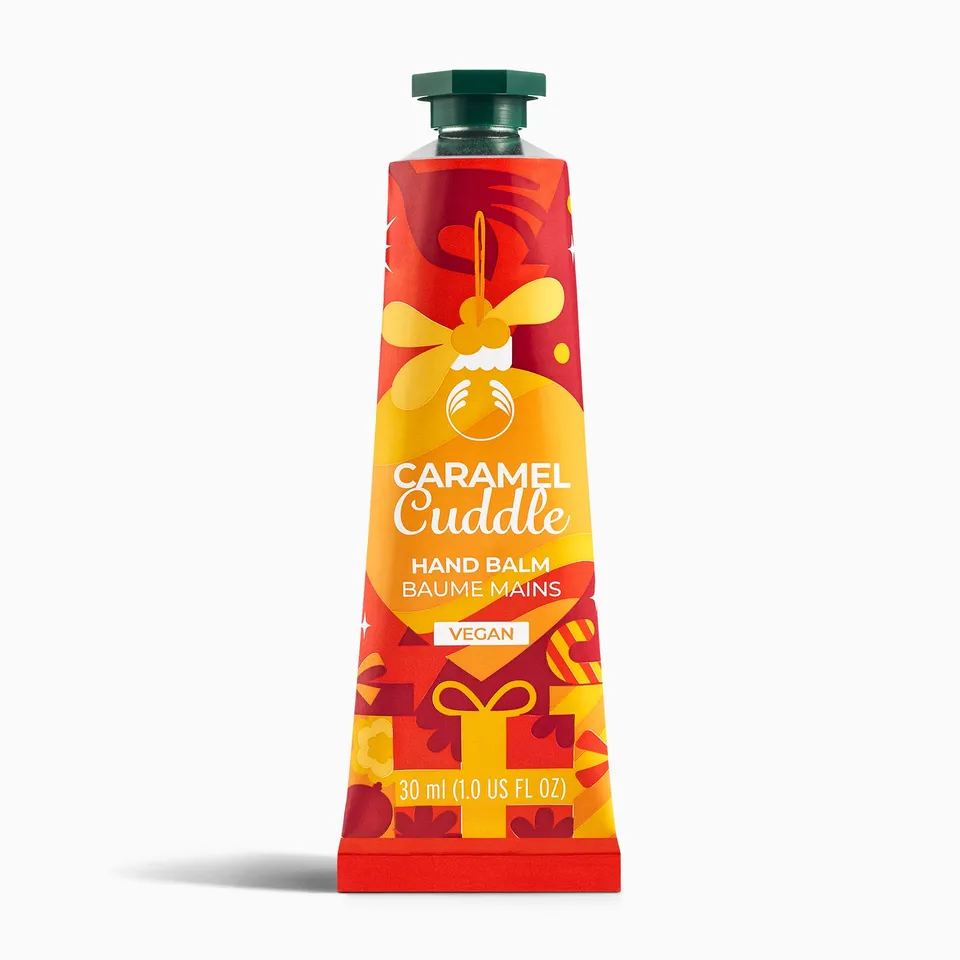 The Body Shop Caramel Cuddle Hand Balm Handcreme 30 ml Karamell