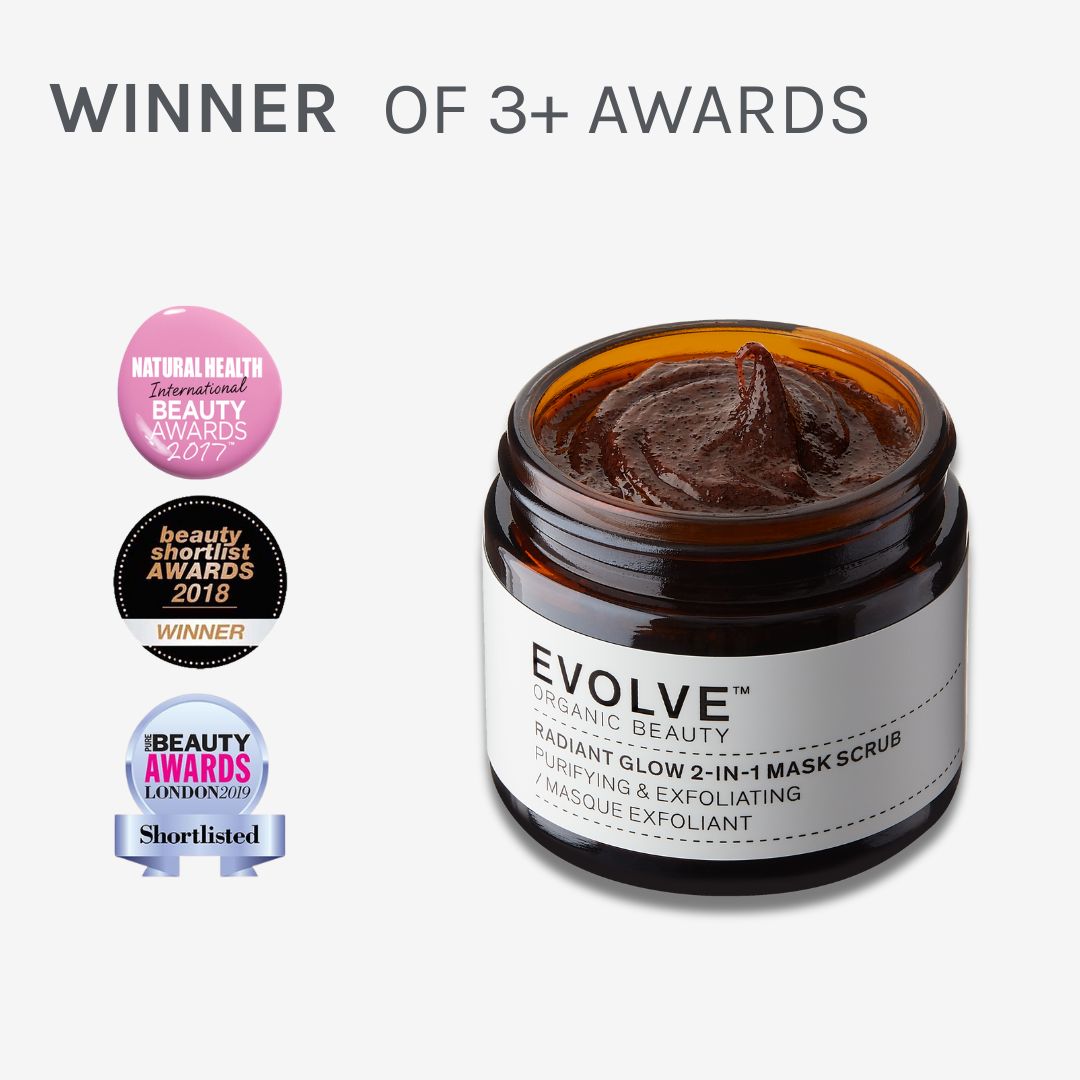 Evolve Radiant Glow 2-in-1 Mask Scrub Gesichtsmaske