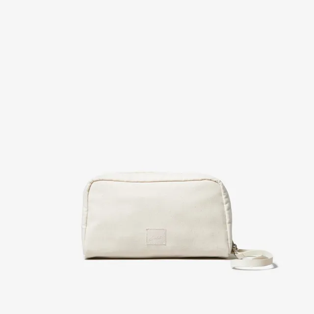 Soeder Pouch Natural White Kosmetiktasche Bio-Baumwolle