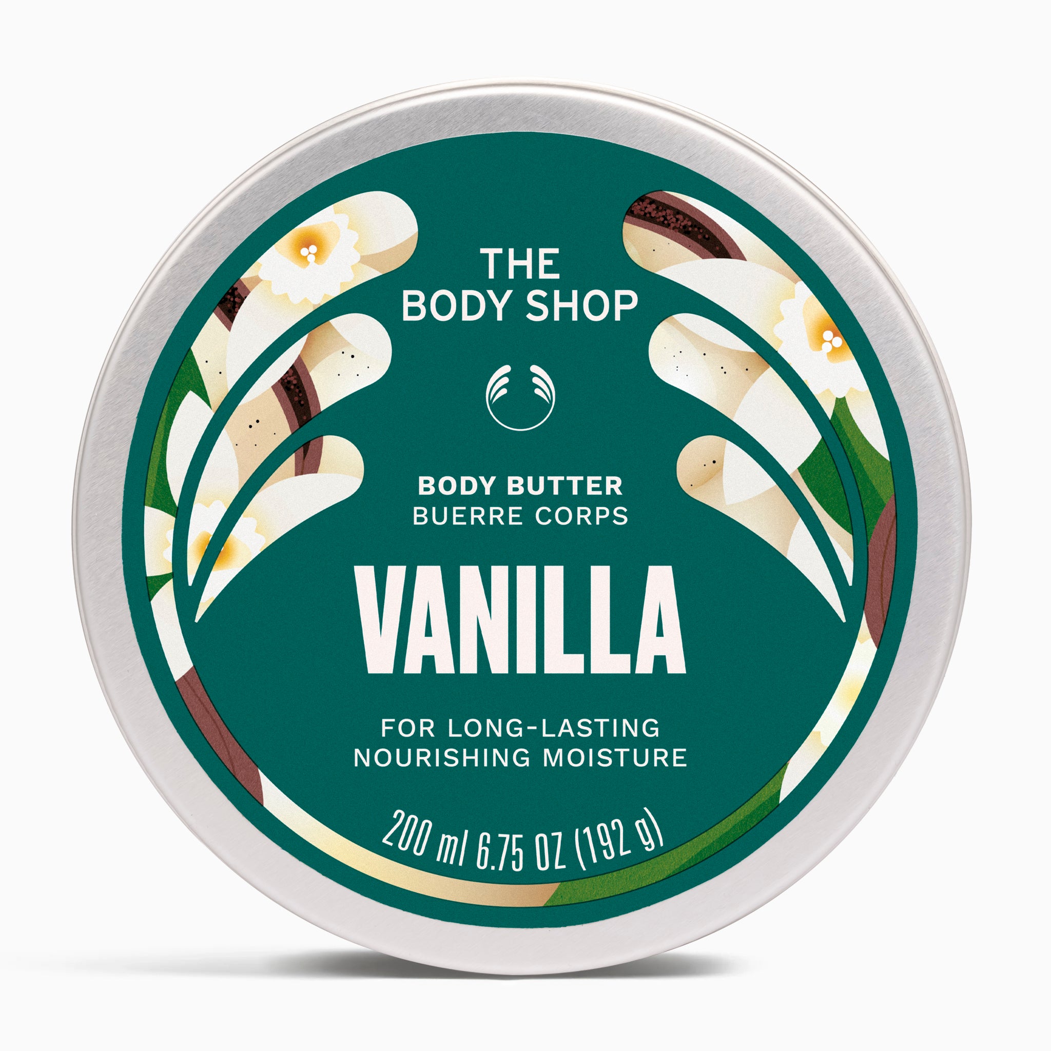 The Body Shop Vanilla Body Butter Körperbutter 200 ml warm