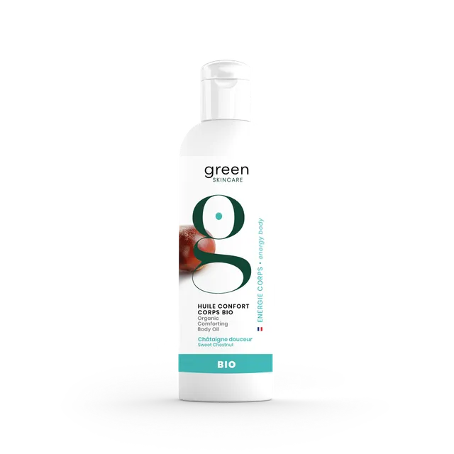 Green Skincare Energie Corps Huile Confort Körperöl Kastanie