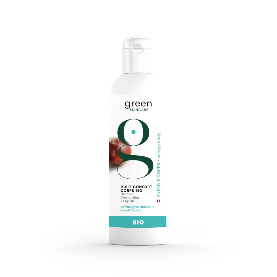 Green Skincare Energie Corps Huile Confort Körperöl Kastanie