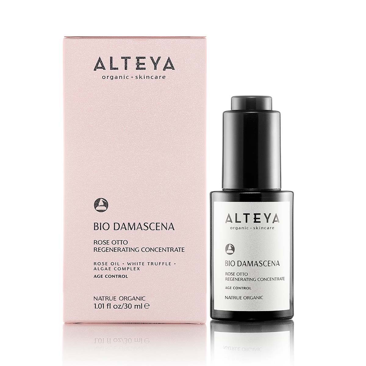 Alteya Bio Damascena Rose Otto Konzentrat Gesichtsserum Anti-Falten