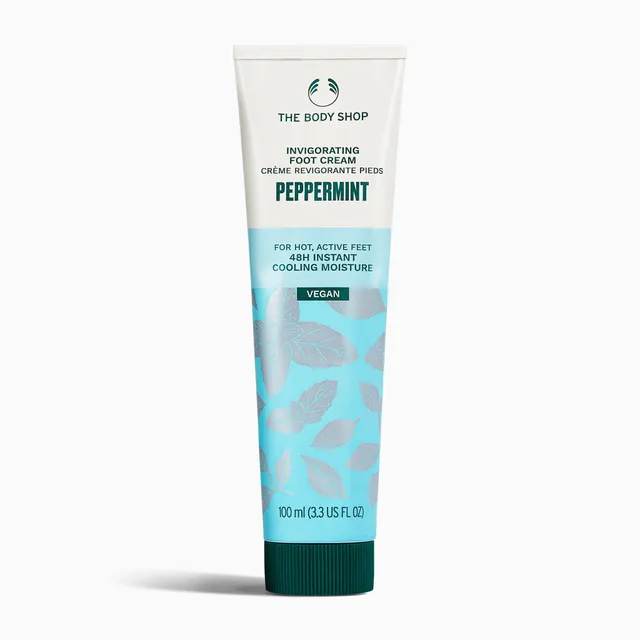The Body Shop Peppermint Fußcreme Fußpflege 100 ml kühlend