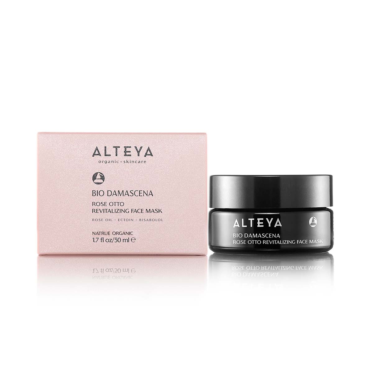 Alteya Organics Bio Damascena Rose Otto Gesichtsmaske Glow