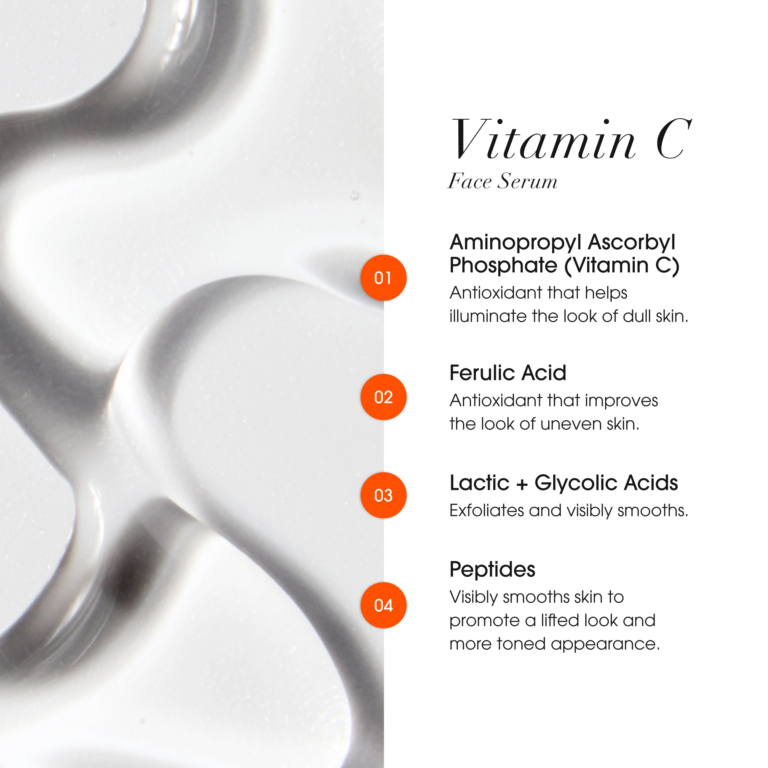 Advanced Clinicals Vitamin C Face Serum Gesichtsserum Glow