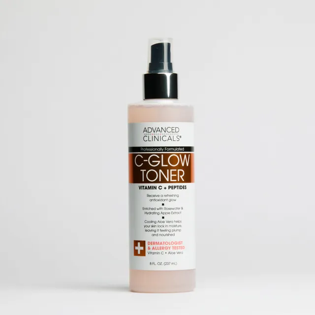 Advanced Clinicals Vitamin C Glow Gesichtswasser Apfel