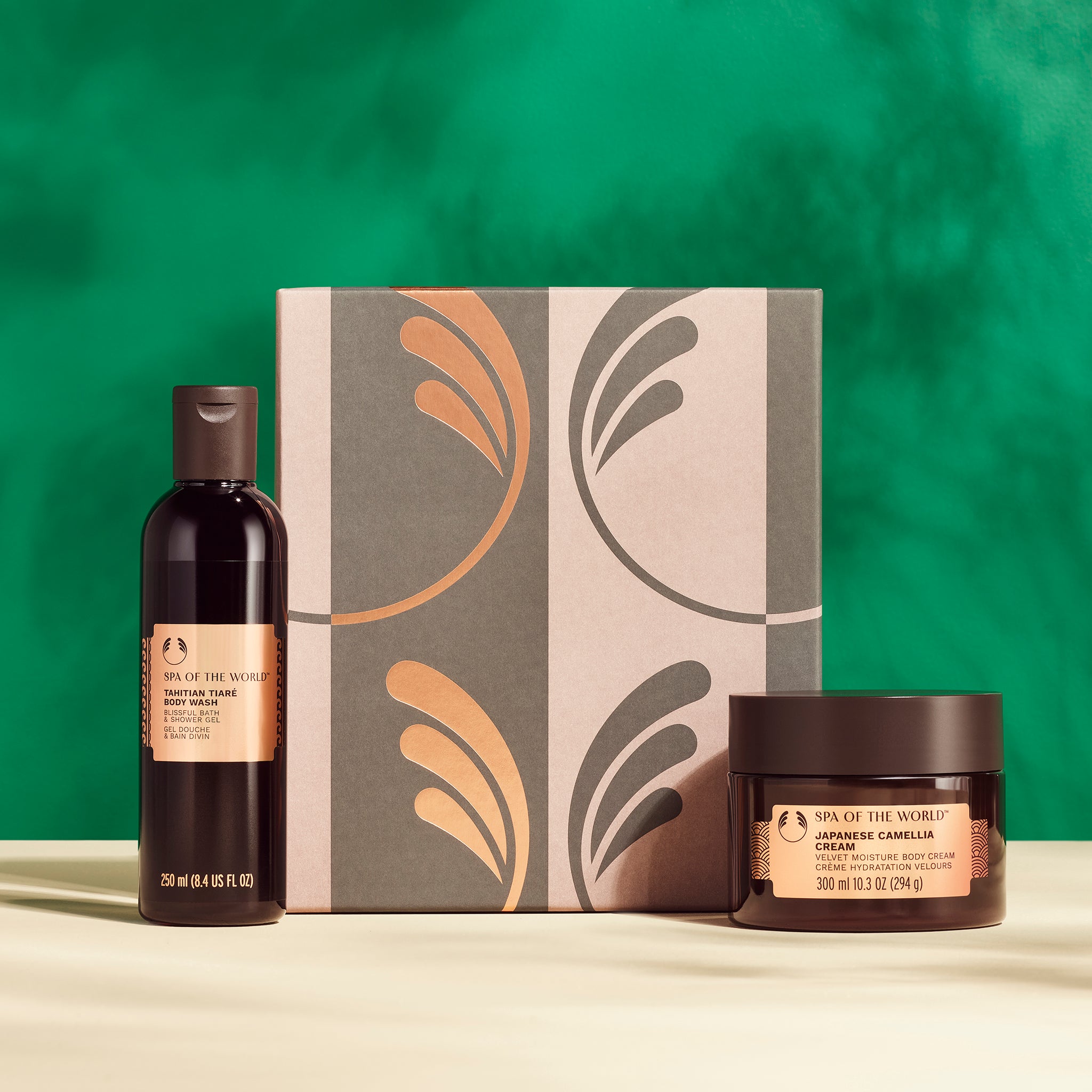 The Body Shop Spa Duo Geschenkset Duschgel + Körpercreme
