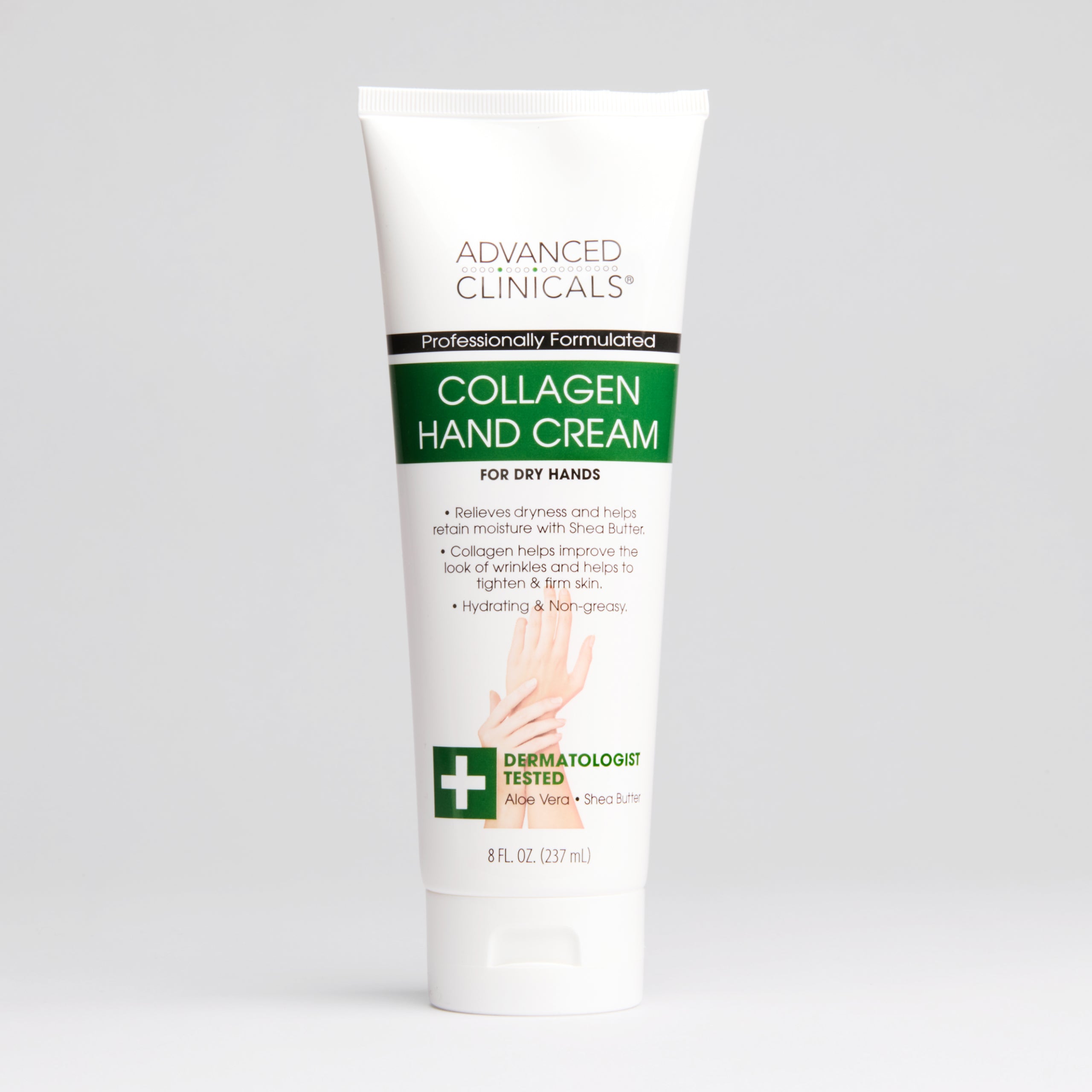 Advanced Clinicals Collagen Handcreme Handlotion Sheabutter Aloe