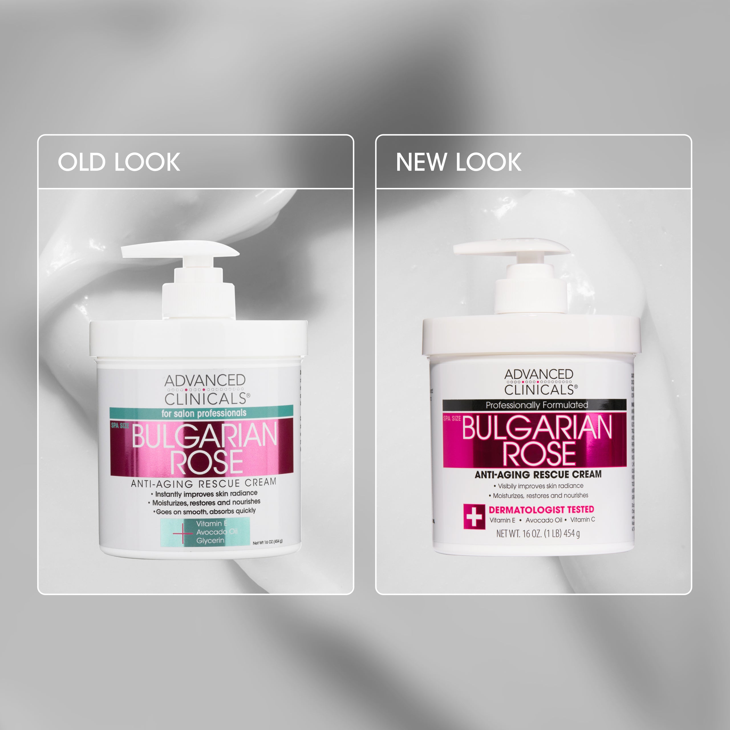 Advanced Clinicals Bulgarian Rose Body Cream Rosen Creme