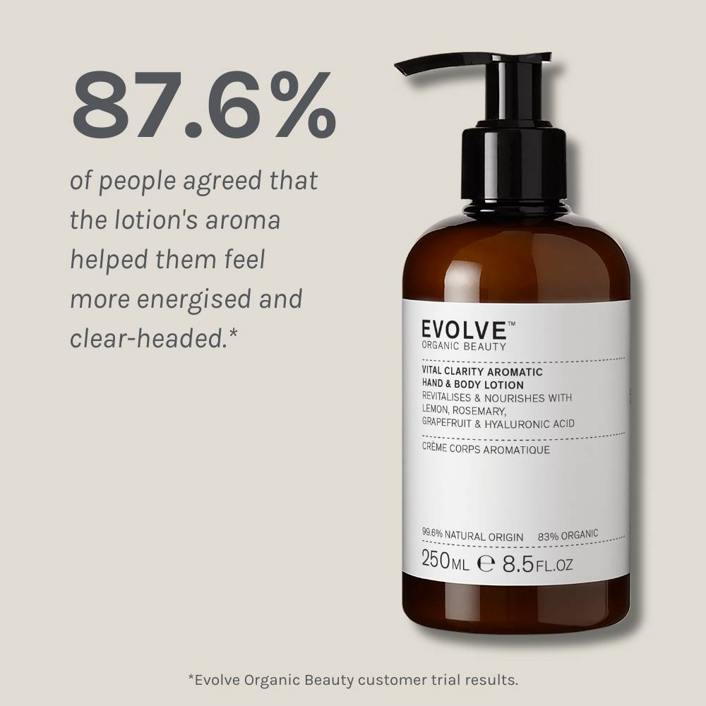 Evolve Vital Clarity Körperlotion Hand & Body Zitrone