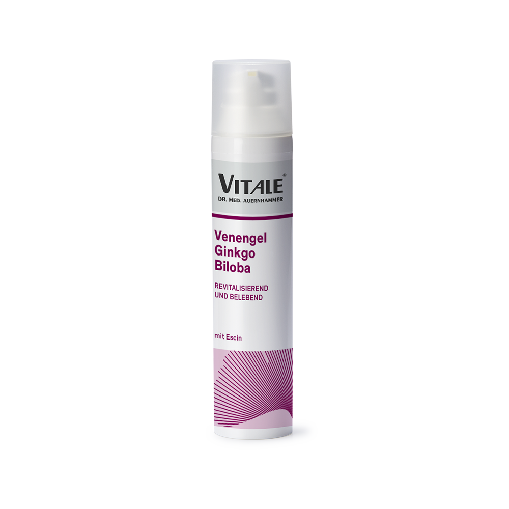 VITALE Venengel Ginkgo Biloba Beingel für schwere Beine