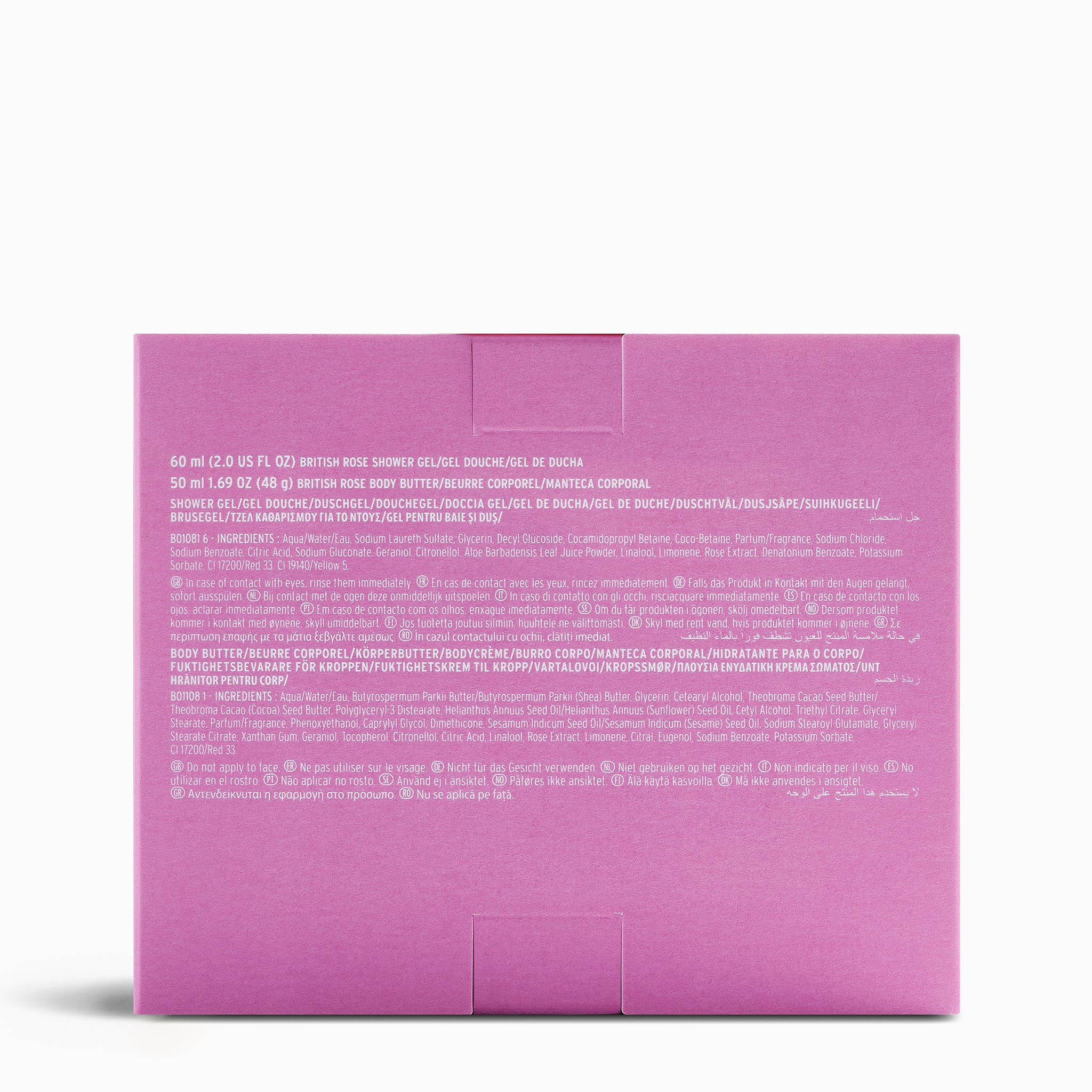 The Body Shop British Rose Treats Geschenkset Rose
