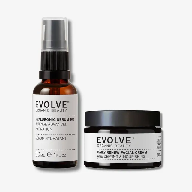 Evolve Organic Beauty Hydrate & Renew Duo Gesichtsserum Anti-Falten