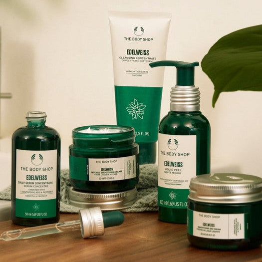 The Body Shop Skincare Edelweiss Smoothing Day Cream 50 ml glättend