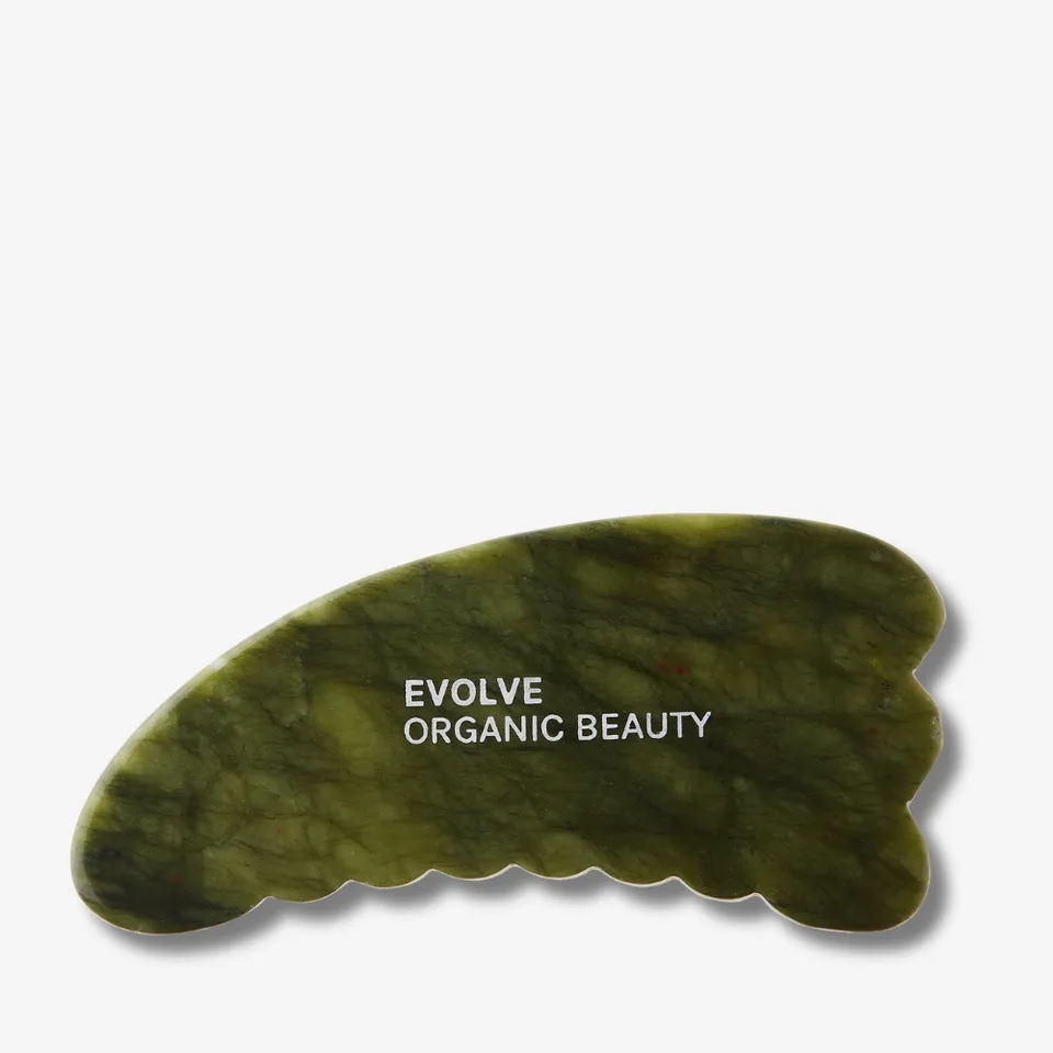 Evolve Organic Beauty Jade Body Gua Sha Massagestein
