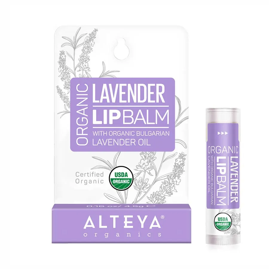 Alteya Organics Lavender Lippenbalsam Bio Lavendel