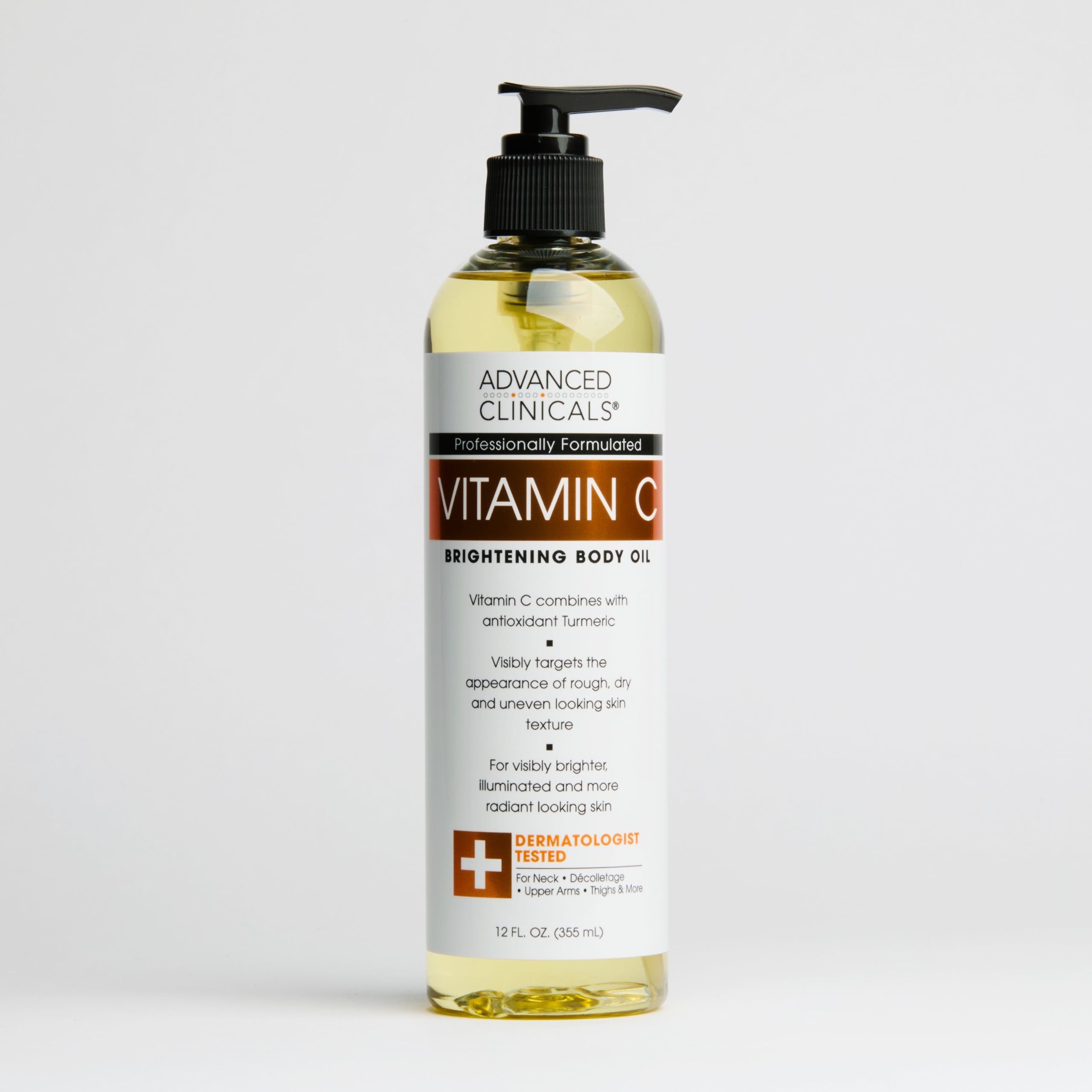 Advanced Clinicals Vitamin C Body Oil Körperöl 3.8 oz Glow