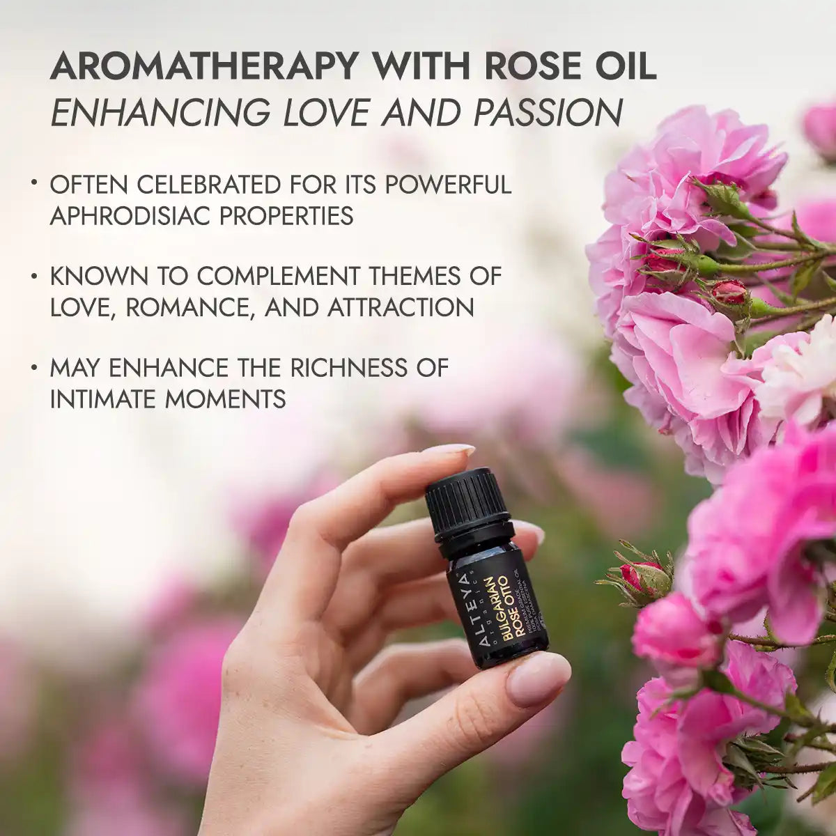 Alteya Rose Otto Bio Rosenöl 10 ml Damaszener Rose