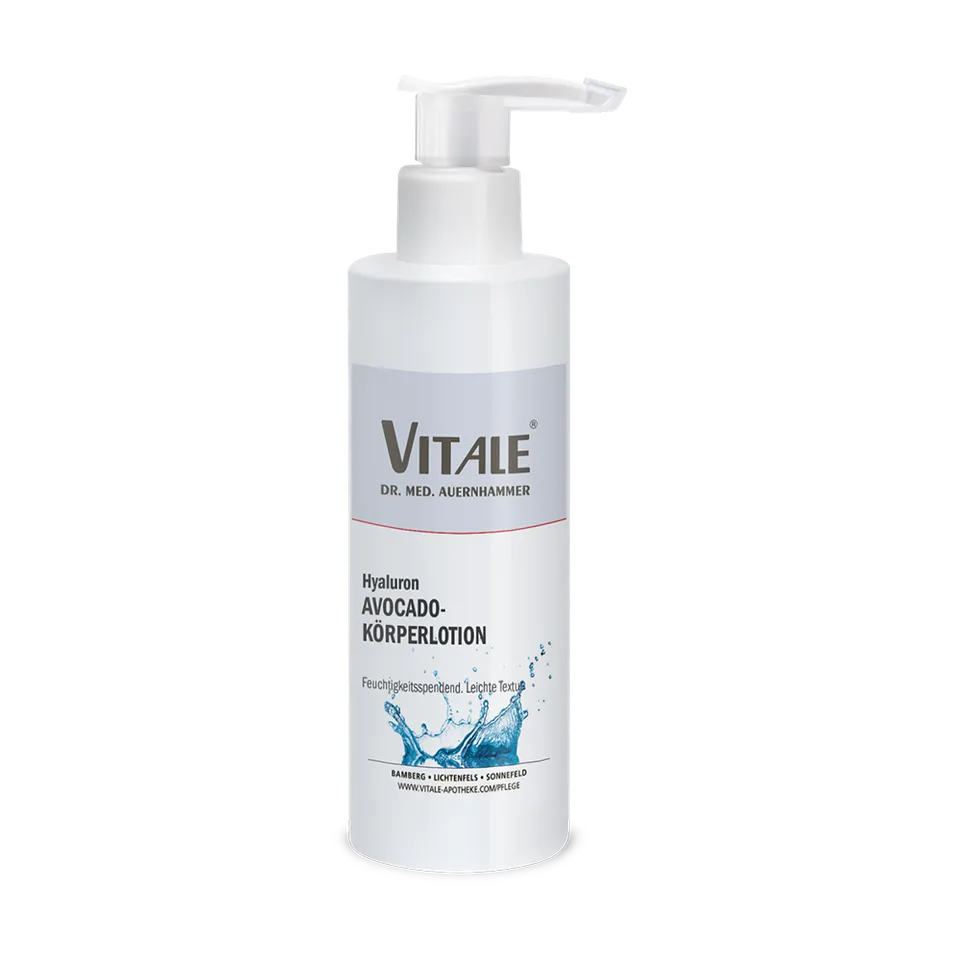 VITALE Avocado-Körperlotion Bodylotion für trockene Haut