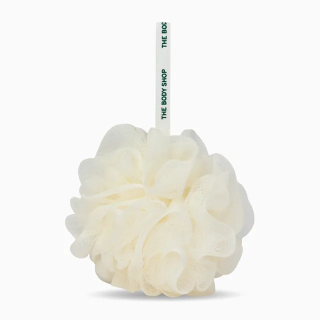 The Body Shop Bath Lily Badeschwamm Creme Pink Grün