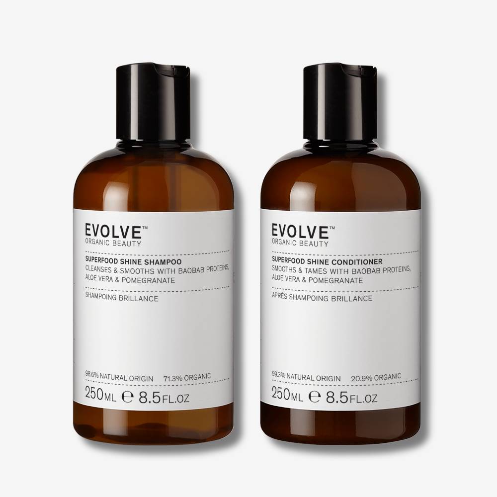 Evolve Superfood Shampoo Conditioner Duo 2x250ml