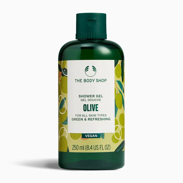 The Body Shop Olive Shower Gel Duschgel 250 ml Olivenöl Aloe Vera