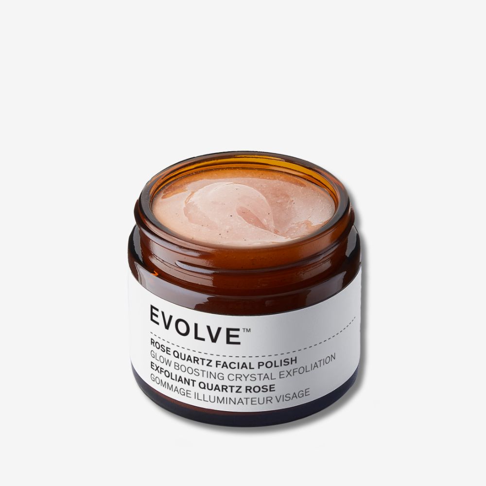 Evolve Organic Beauty Rose Quartz Gesichtspeeling Bio Standard