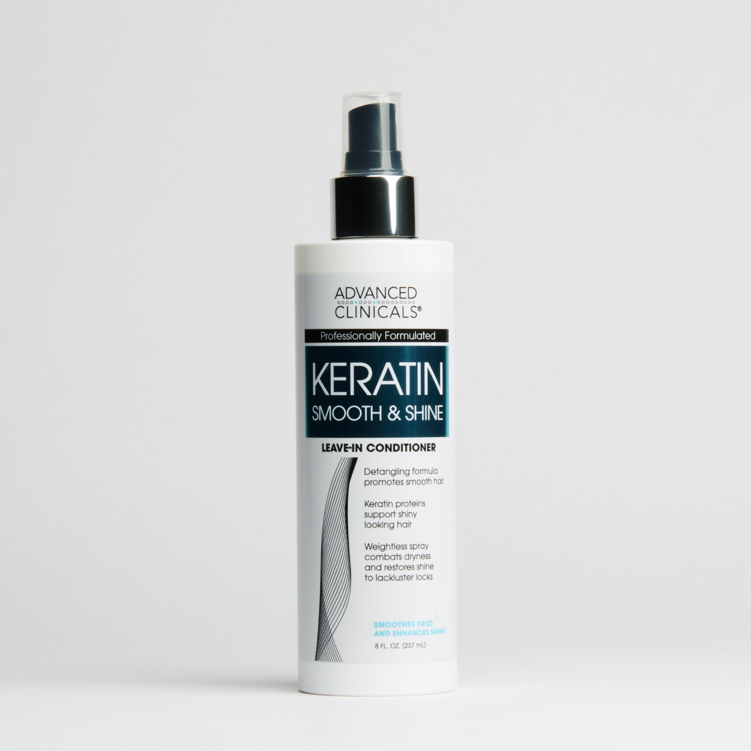 Advanced Clinicals Keratin Leave-In Conditioner Spray Glanz & Anti-Frizz