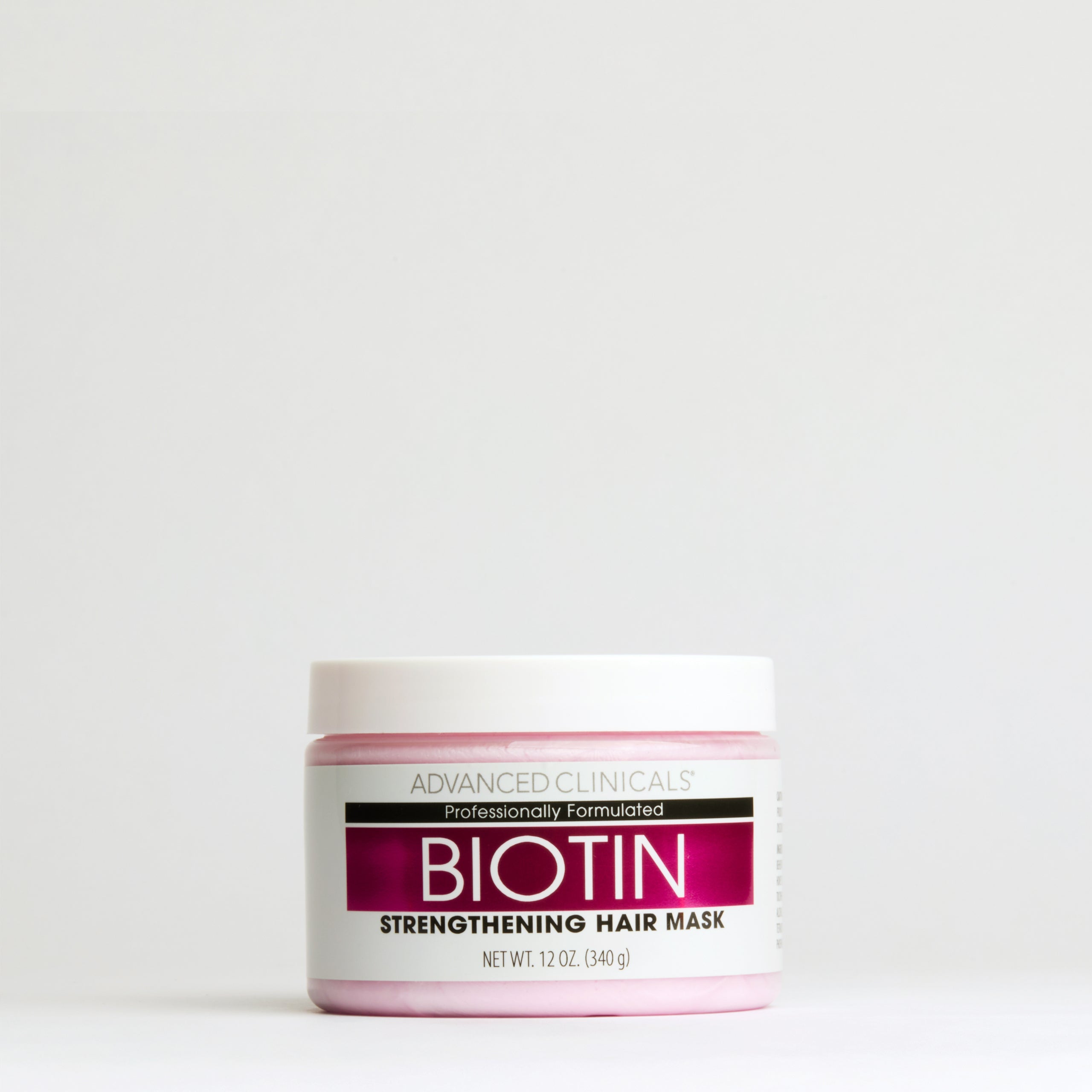 Advanced Clinicals Biotin Haarmaske Haarkur 12oz Kokosöl Glanz