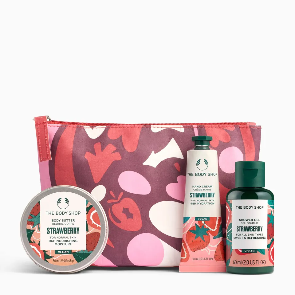 The Body Shop Gift Sets Strawberry Little Geschenkset Erdbeere 3tlg