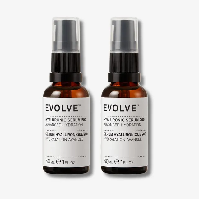 Evolve Organic Beauty Hyaluronic Serum 200 Duo Serum 2er Set