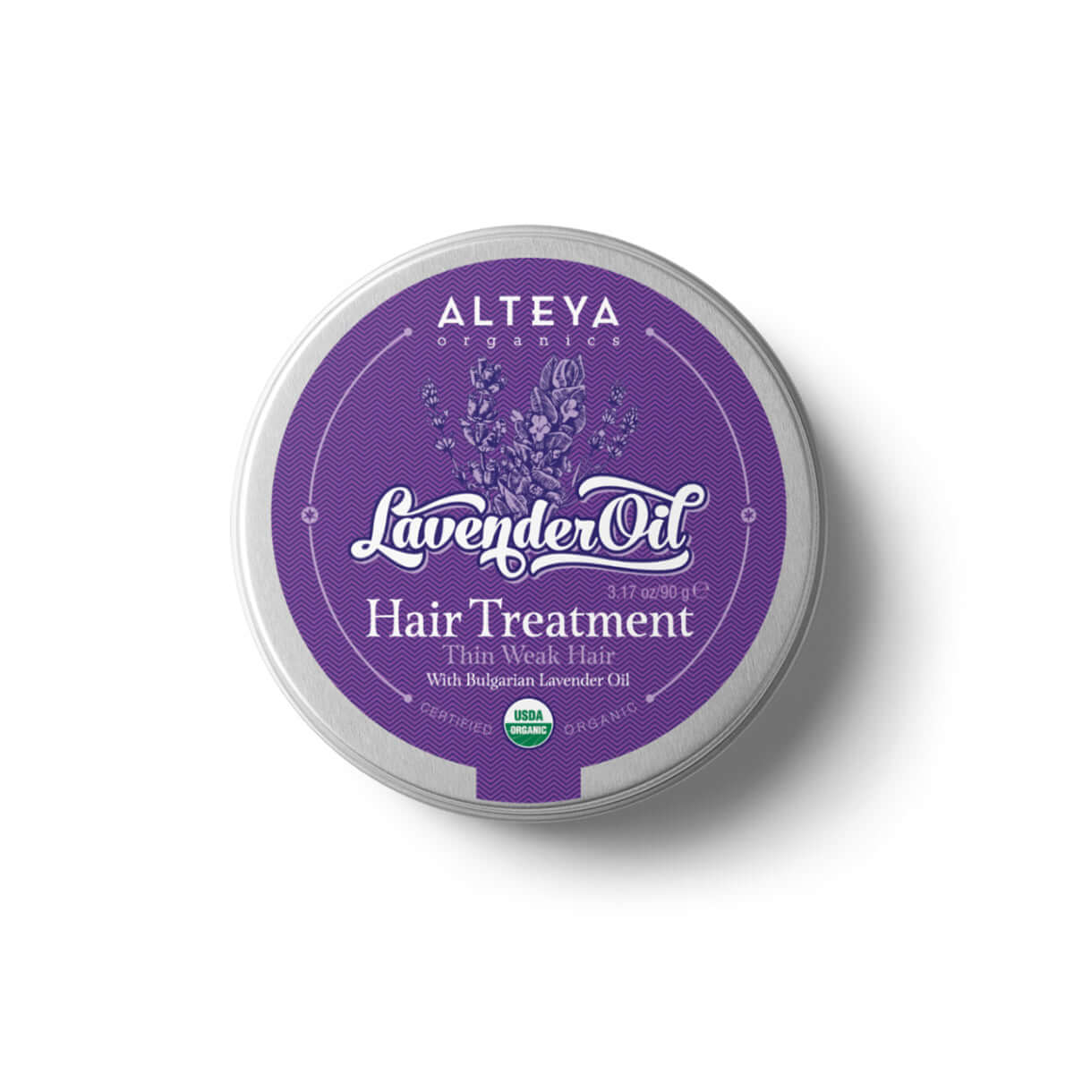 Alteya Organic Hair Care Lavendel Haaröl dünnes Haar 3 Oz