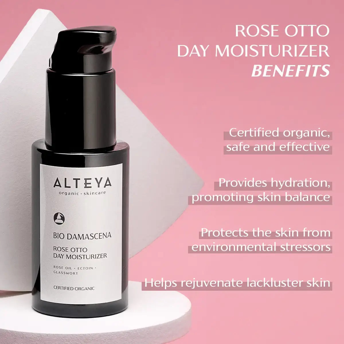 Alteya Organics Bio Damascena Rose Otto Tagescreme