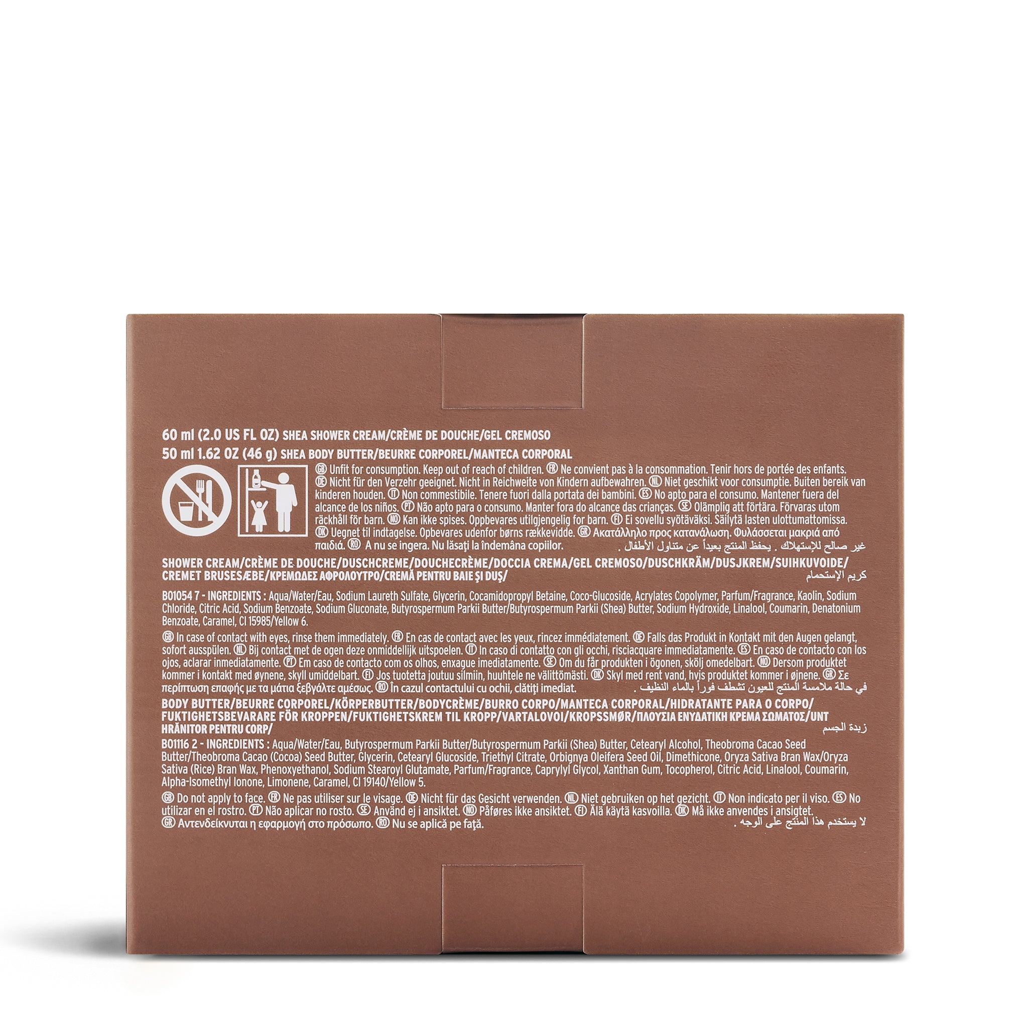 The Body Shop Shea Treats Geschenkset 2-teilig Sheabutter