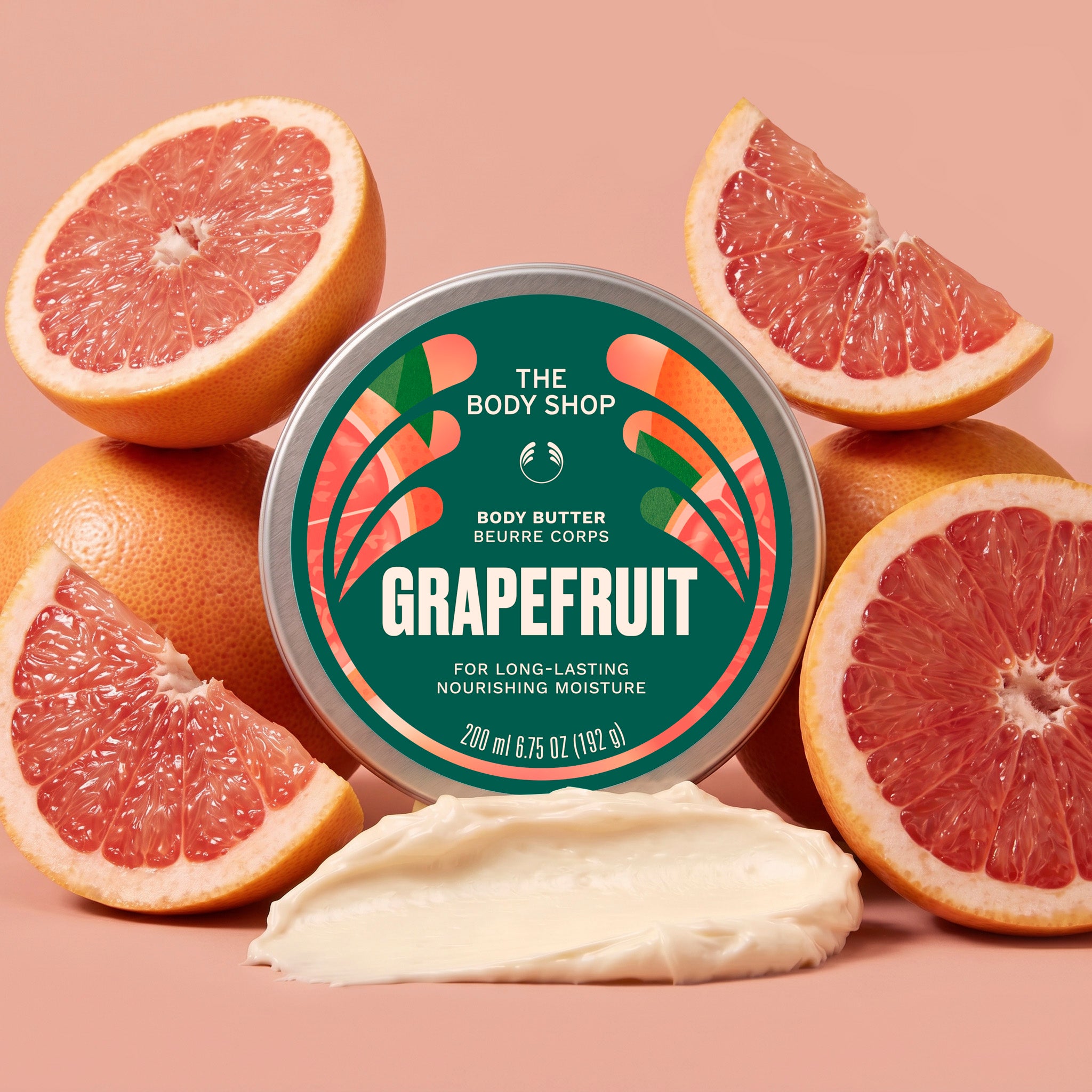 The Body Shop Pink Grapefruit Body Butter 50ml trockene Haut